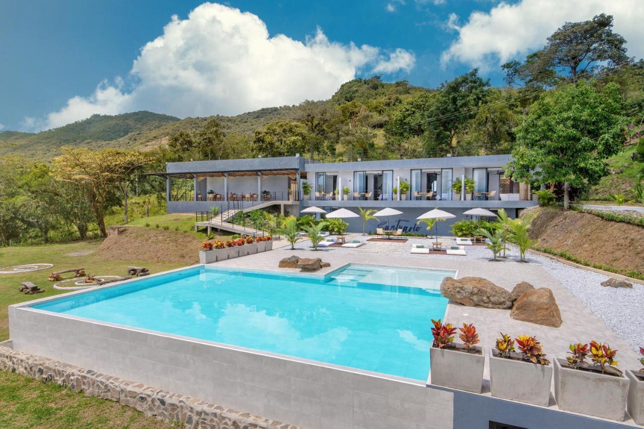 Santuario Luxury Eco Hotel Villeta Bagian luar foto