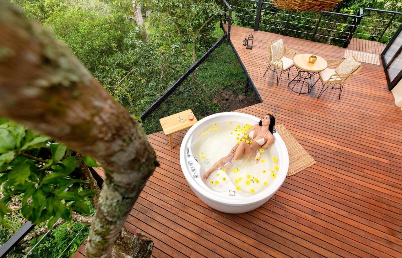 Santuario Luxury Eco Hotel Villeta Bagian luar foto