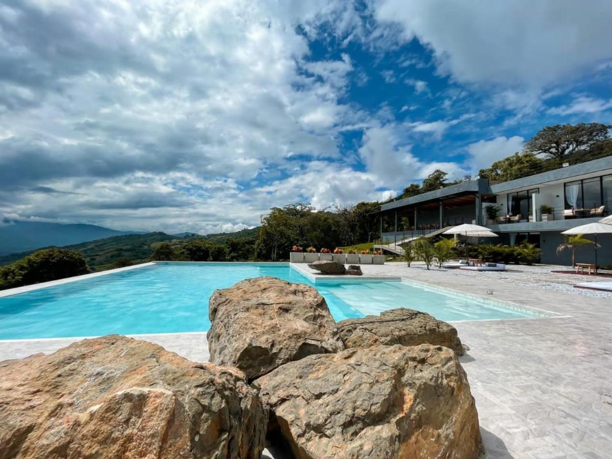 Santuario Luxury Eco Hotel Villeta Bagian luar foto