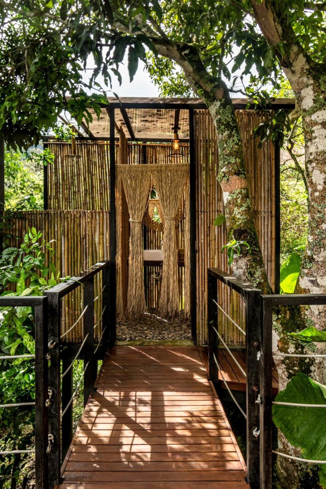 Santuario Luxury Eco Hotel Villeta Bagian luar foto