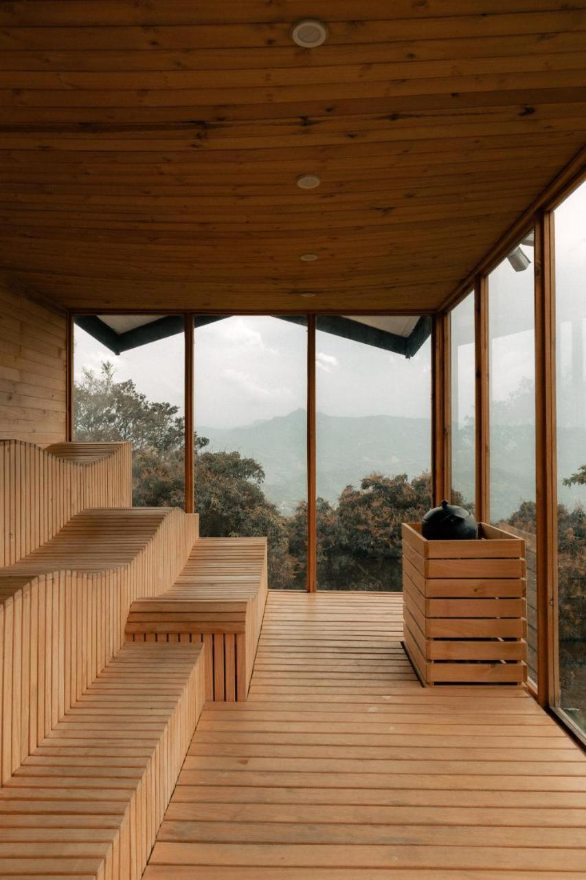 Santuario Luxury Eco Hotel Villeta Bagian luar foto