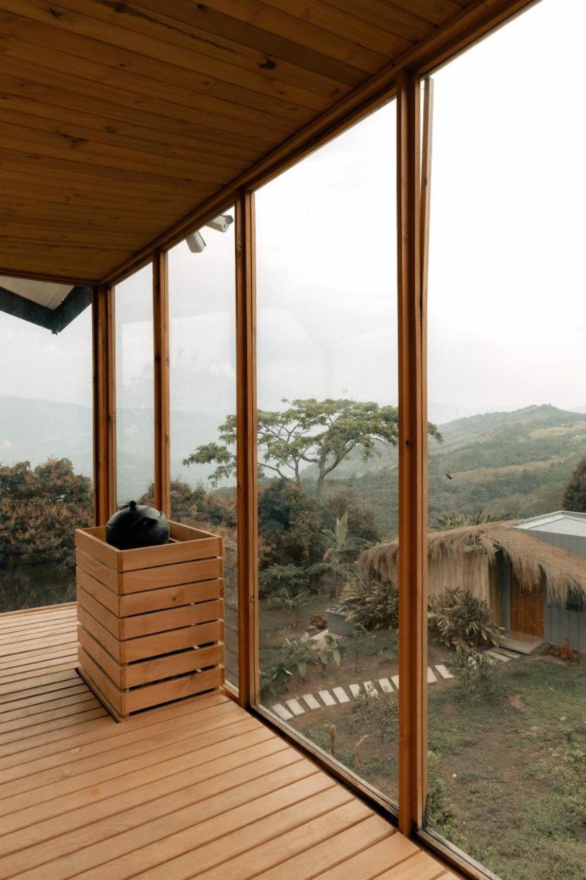 Santuario Luxury Eco Hotel Villeta Bagian luar foto